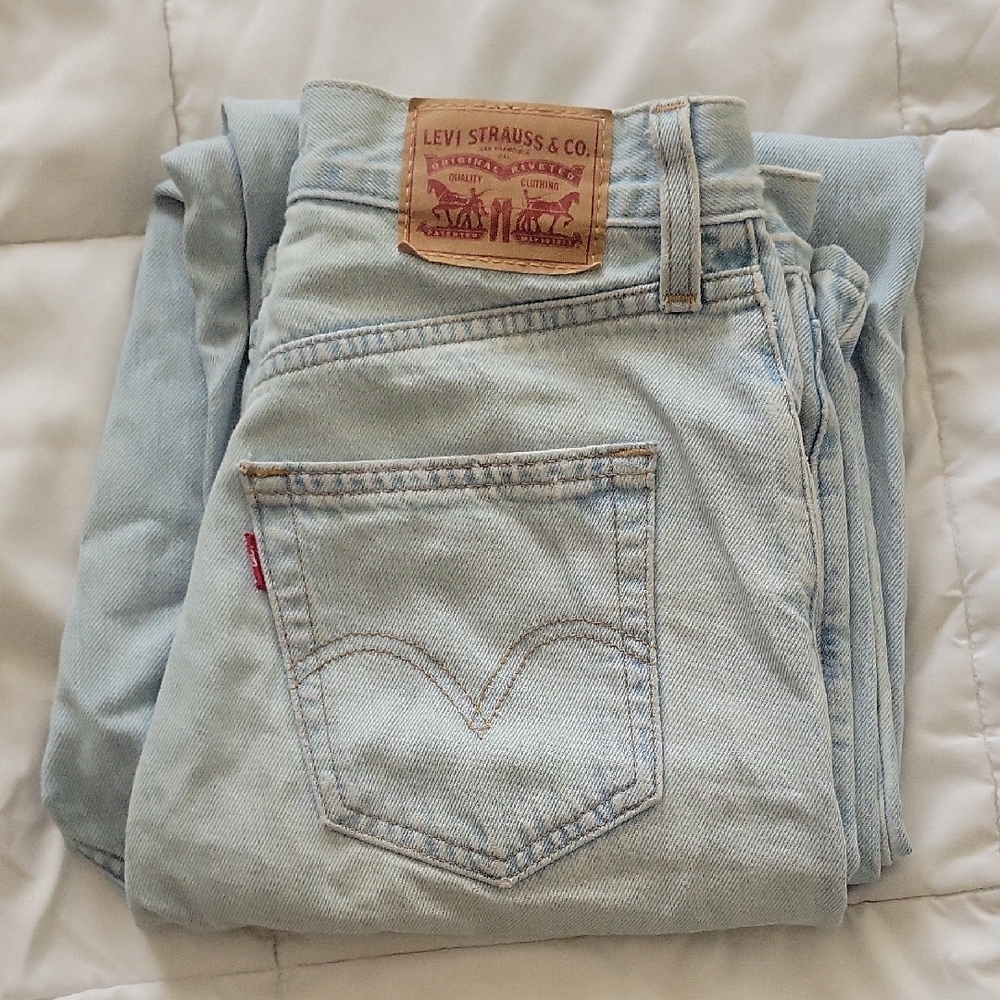 Levi's Sky Blue Denim Jeans